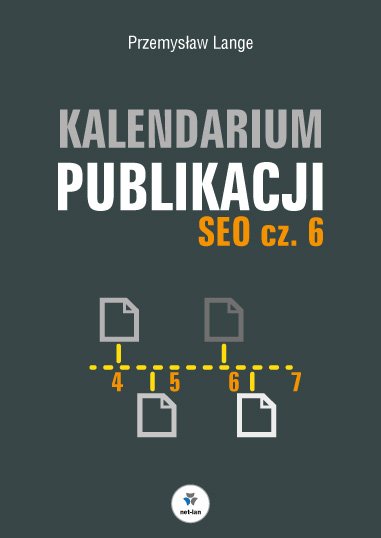 SEO część 6 - kalendarium publikacji - okładka